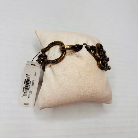 2/$25 LUCKY BRAND Bronze Flower Bracelet - Picture 4 of 5